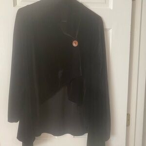 Bobeau Black Women's Cape Jacket